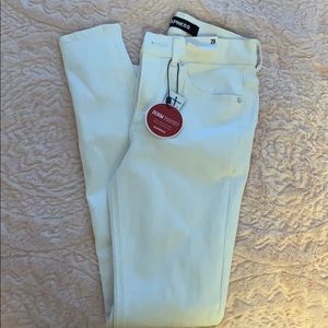 Express White Jeans